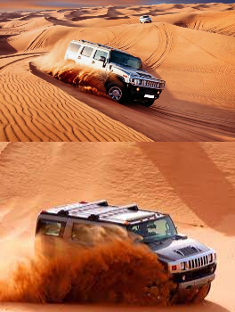 Hummer desert safari dubai