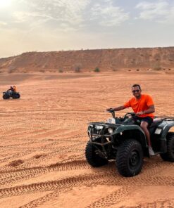 morning desert safari with quad bike