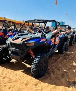 polaris-buggy-fleet-lined-up-dubai-desert - Dune Buggy Rental dubai desert safari _ website handled by mustajabhub.com