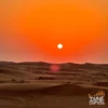 sunset-over-dunes-dubai-desert-safari - Sundowner dune dinner safari Dubai - desert safari in dubai - website handled by mustajabhub.com