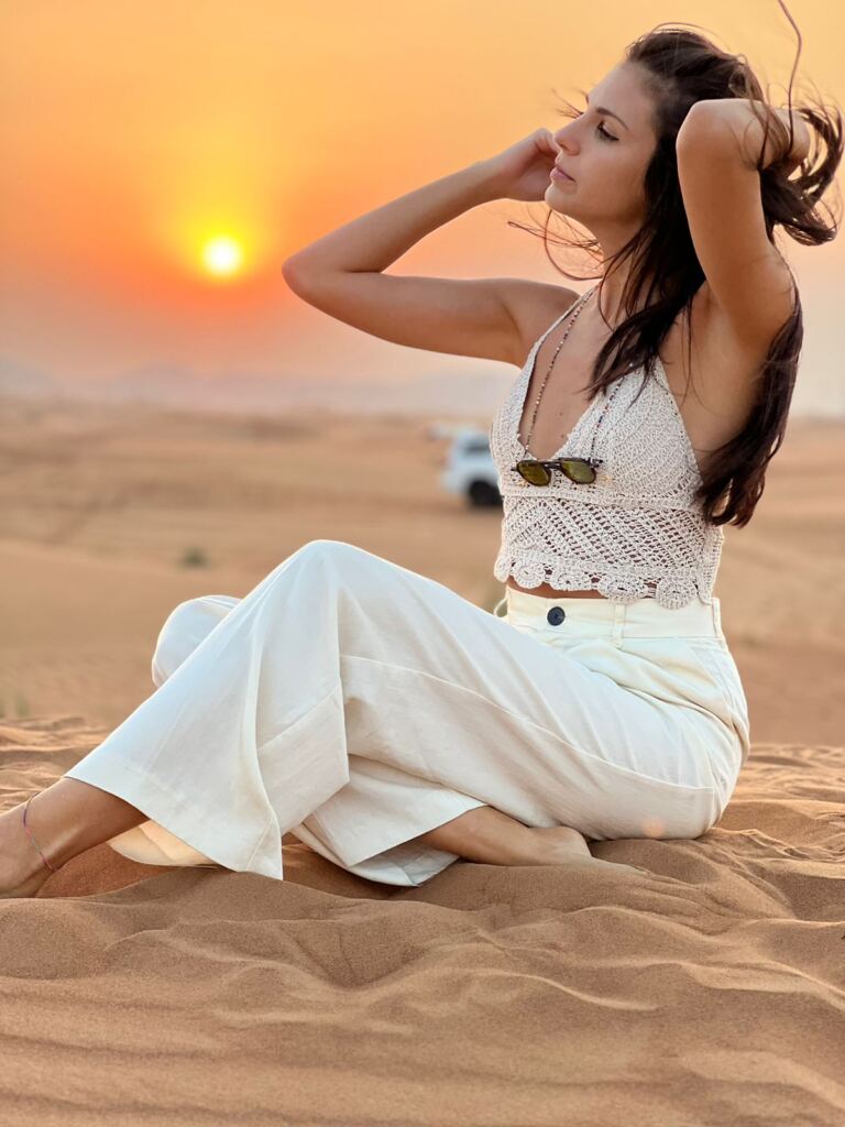 sunset photography Desert safaris