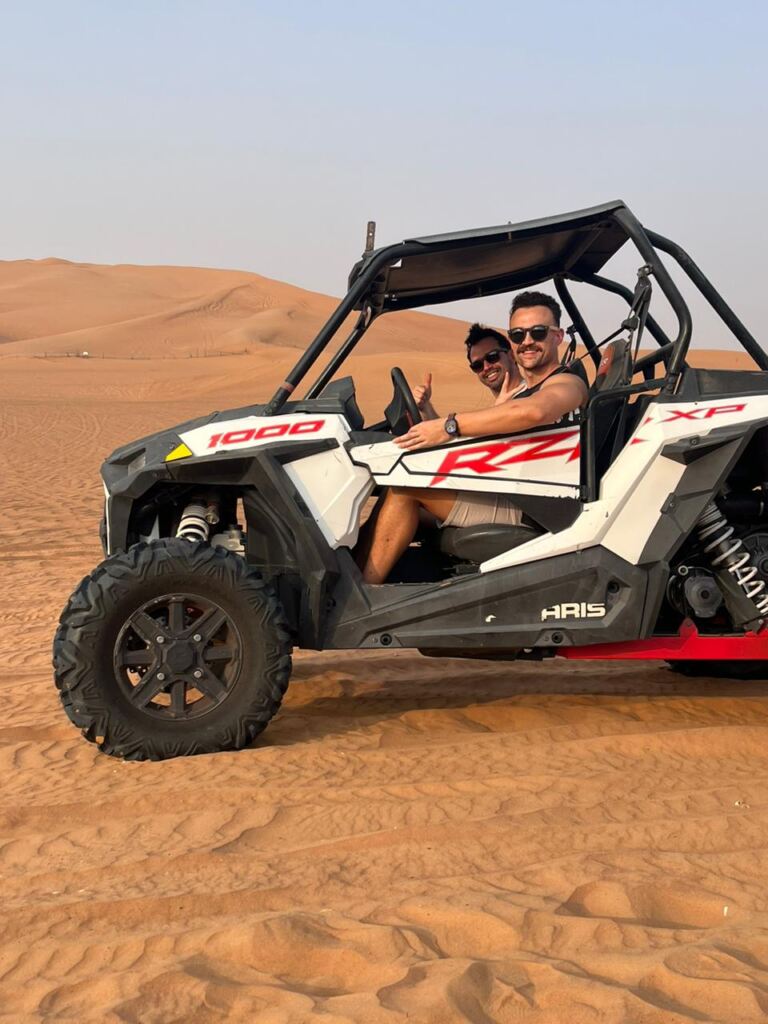 RZR Dune buggy in Dubai desert