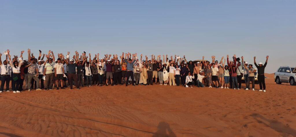 Group Team Building Event in Desert safaris Dubai