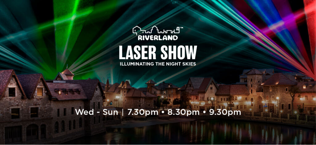 Laser Show at River-land Dubai 2023