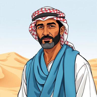 Senior-Tour-Guide-Waqas-khan-dune-drifters-desert-safaris-dubai-team-guide-tour-ai-image.